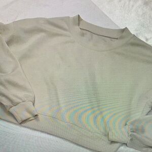 lululemon athletica Cream Sweater
